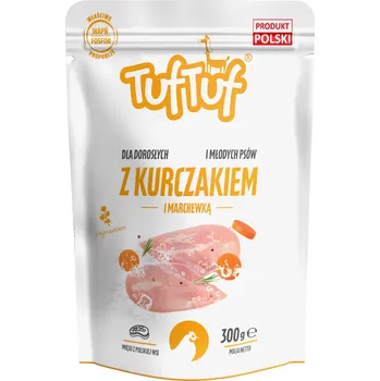 Krmivo pro psa BULT Tuf Tuf Krmivo mokré krmivo pro psy s kuřecím masem 300g