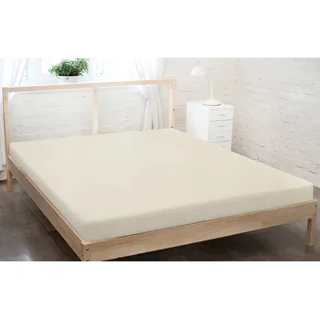 Prostěradlo Prostěradlo jersey s gumou 140x200 ekri