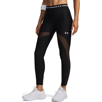Dámské legíny Dámské legíny Under Armour HeatGear Mesh Legging Ultimate Black/White M