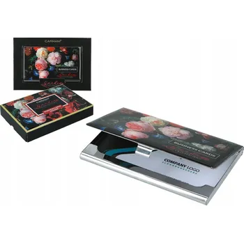 Vizitkář Pouzdro na vizitky kapesní Carmani plastové