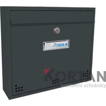 Poštovní schránka Poštovní schránka H-012 - pro zazdění s orámováním - lakovaná RAL 9016 - dopravní bílá