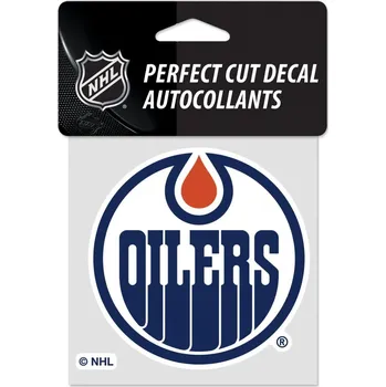 Kšiltovka WinCraft Samolepka Edmonton Oilers WinCraft NHL Perfect Cut