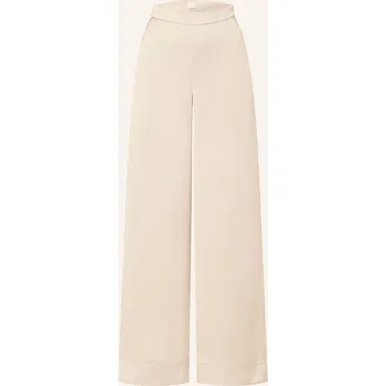 Dámské kalhoty Mac Dámské Saténové Kalhoty Coralie, krémová, 46