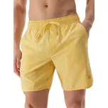 Pánské plavky 4F-BOARD SHORTS-WSS24UBDSM092-71S-YELLOW Žlutá S