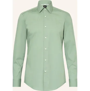 Pánská košile Boss Pánská Košile Hank Slim Fit, zelená, 44