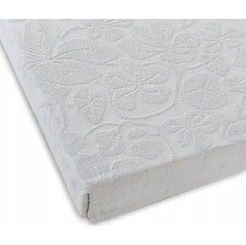 Prostěradlo Froté prostěradlo bez gumy 150x205 Tulipán 592 šedé Zwoltex