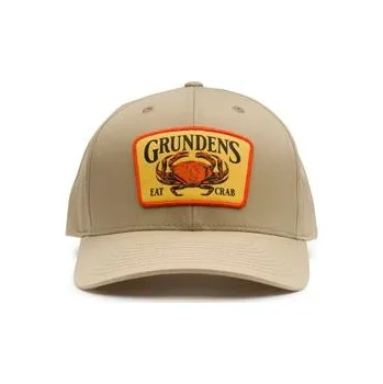 Kšiltovka Grundéns Eat Crab Trucker 312 Khaki/White O/S Velikost: UNI