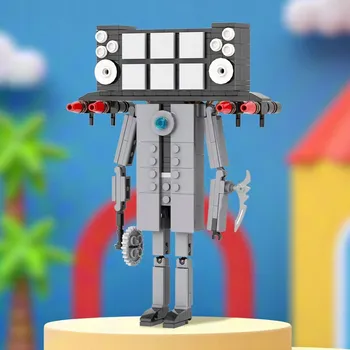 ostatní stavebnice STAVEBNICE 253 TV MAN STEM BEZPEČNÁ HRAČKA SADA PRO DĚTI