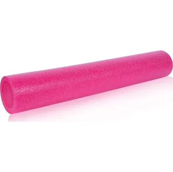 podložka na cvičení Gorilla Sports Pilates válec 90 x 15 cm, růžová