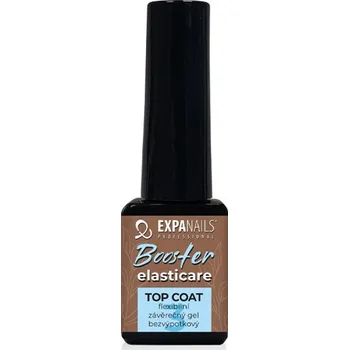 Lak na nehty EXPA-nails UV/LED gel top coat Booster elasticare - bezvýpotkový Objem: 5 ml
