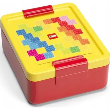 Svačinový box Organizér Svačinový Box Lego Krabička kostky na oběd