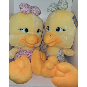 Elektrická zásuvka LEVNO Plyšová kačena Varianta: růžová mašle Rozbalev(n)o