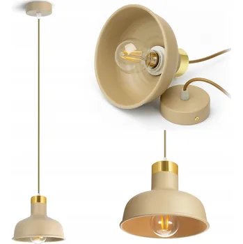 Závěsné Stropní Svítidlo do chodby Pracovní stůl Ecru Béžová Kašmír 766-EZ1