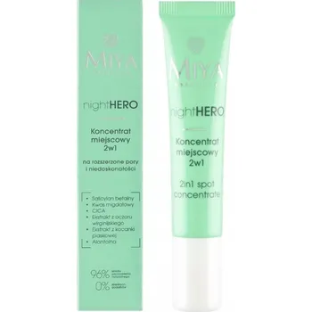 Pleťový krém Lokální Koncentrát 2v1 Víceúčelový Krém na Obličej MIYA Denní a Noční 15 ml