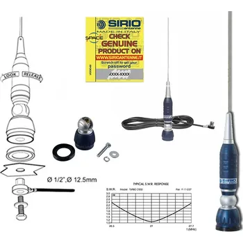 Vysílačka Sirio Turbo 2000