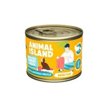 Krmivo pro kočku Mokré krmivo Animal Island s pro kočky krůta 200 g