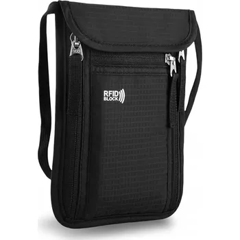 Cestovní taška Cestovní pouzdro/taštička na krk KW5924, černé