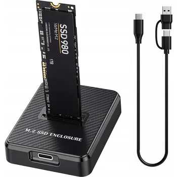 BOX pro SSD M.2 NVMe/SATA 10 Gbit/s USB-C PRO SSD AŽ DO 2TB WINDOWS MAC