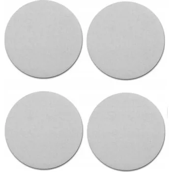 Podložka pod nábytek PODLOŽKA POD NÁBYTEK PLST KLOUZAČ PRŮMĚR 35 mm 4 ks BÍLÁ