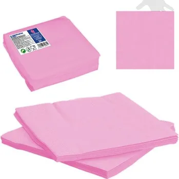 Papírový ubrousek Víceúčelové růžové papírové ubrousky