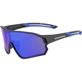 Horské kolo RockBROS polarizační cyklistické brýle - Černé, UV 400, TR90