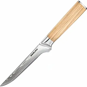 Kuchyňský nůž Vykosťovací nůž Seburo HOKORI Damascus, 15 cm