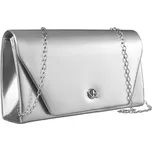 Rovicky stříbrné lesklé elegantní psaníčko Stříbrná