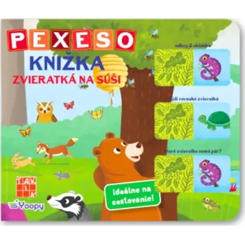 Pexeso Pexeso knížka: Zvířátka na souši