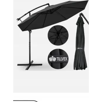 Stínicí technika Zahradní slunečník antracit 300 cm tillvex