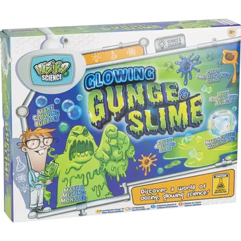 kreativní sada SVÍTÍCÍ SLIZOVÁ HMOTA - VYTVOŘ SI PŘÍŠERU GRAFIX