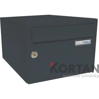 Poštovní schránka Poštovní schránka B-21 - na stěnu - lakovaná RAL 8017 - čokoládová hnědá