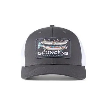 Kšiltovka Grundéns Drift Boat Trucker Charcoal/White O/S Velikost: UNI
