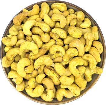 Zdravoslav Kešu pražené solené s příchutí kari 250 g