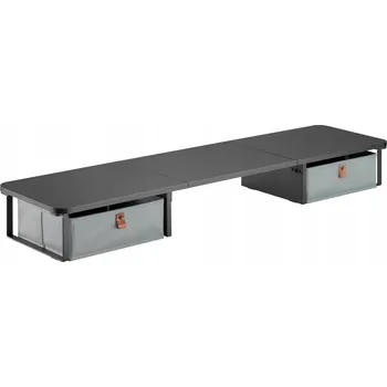 Psací stůl Stojan pod monitor Spacetronik Hugel Černý