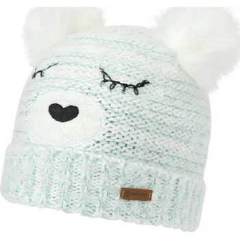 Čepice Juniorská zimní čepice ZIENER-ISEL junior hat White Bílá 52/55 cm