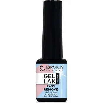 Lak na nehty EXPA-nails UV/LED top coat Gel lak Easy remove - výpotkový Objem: 5 ml