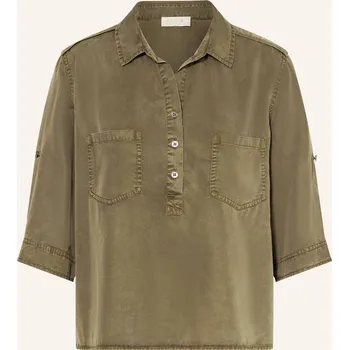 Dámská halenka Catnoir Dámská Halenka S 3/4 Rukávem, olivová, 36