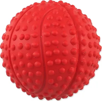 Hračka pro psa Hračka Dog Fantasy míček basketbal s bodlinami pískací mix barev 5,5 cm