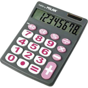 Kancelářská technika Milan kalkulačka Milan 151708 8 míst šedá BL 474013