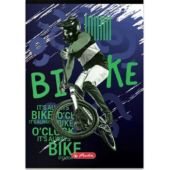 Sešit Sešit A5 s linkami Herlitz, 80 listů