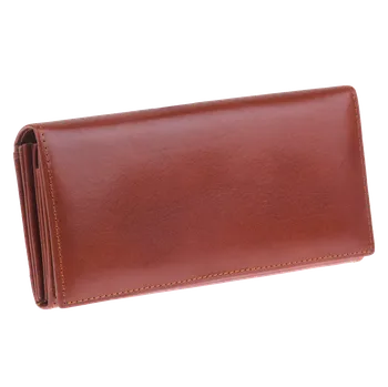 Peněženka NovaKabelka.cz Dámská kožená peněženka R005 Marrone