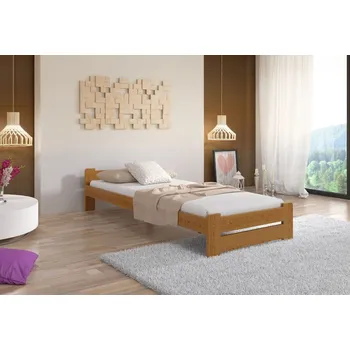 Postel Postel Mikuš 2 - jednolůžko 90x200, Odstín: Dub