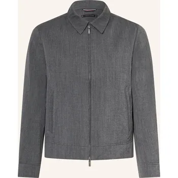 Pánský zimní kabát Tommy Hilfiger Pánská Bunda, tmavě šedá, 58