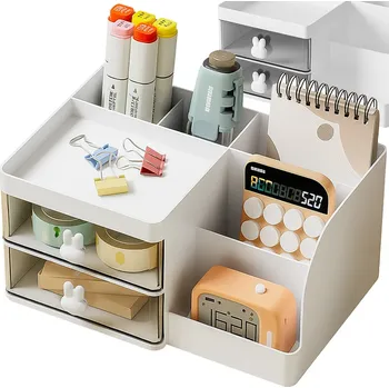 Organizér na kosmetiku Przyjaciele Organizér na psací stůl police na kosmetiku drobné předměty zásuvky skříňka