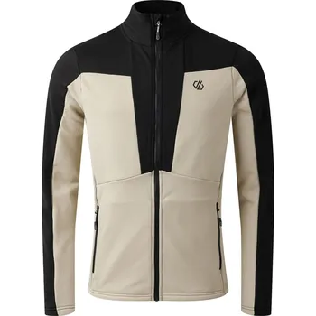 Pánská funkční mikina Dare 2b Substratum V Core Stretch Velikost: S / Barva: černá/béžová