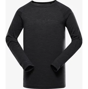 Pánské tričko Pánské triko z merino vlny ALPINE PRO MEREN black - L-G