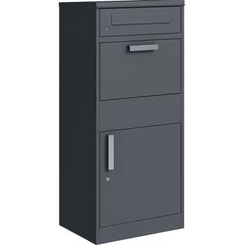 Poštovní schránka KOVIAN, s.r.o. Kombinovaný box na balíky s poštovní schránkou. Antracit RAL7016