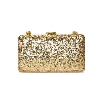 Kabelka Kabelka LAUREN RALPH LAUREN Sequined Small Franki 431980356002 Zlatá OS