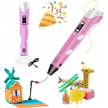 Obraz Propiska Růžové Pro Děti s Náplní 3m Dárek Vánoční 3D Tiskárna