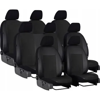 Moto oblečení POTAHY NA SEDADLA Z MĚŘENÉ KŮŽE PRO MERCEDES V KLASSE W447 8M